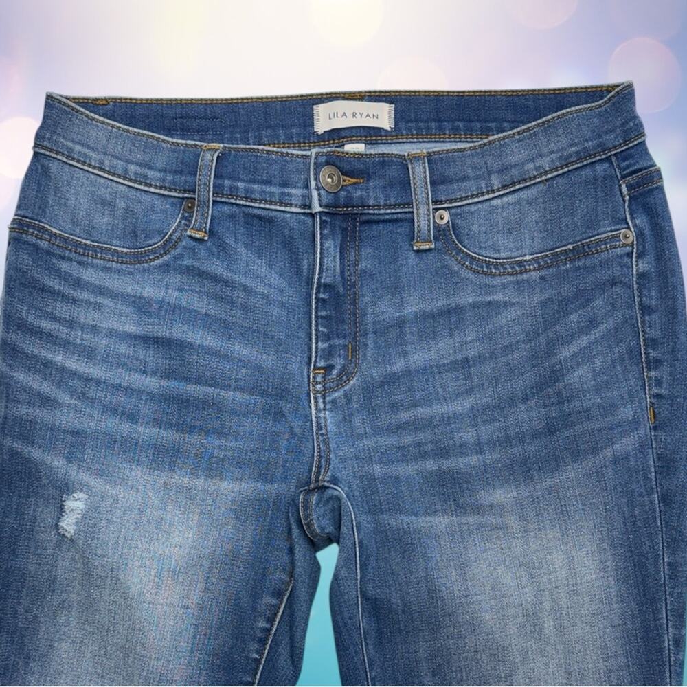 LILA RYAN Women’s 30 Distressed Skinny Jeans